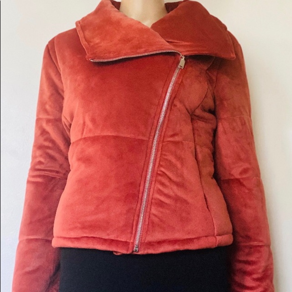 Rust colored jacket